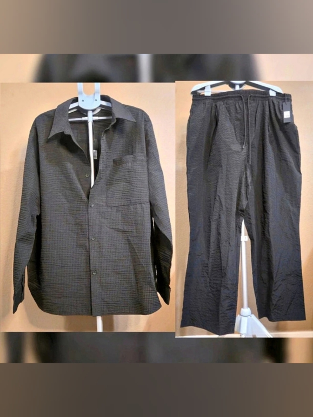 Nova Men's - Big & tall - Seersucker Two Piece Set 3X - NWT